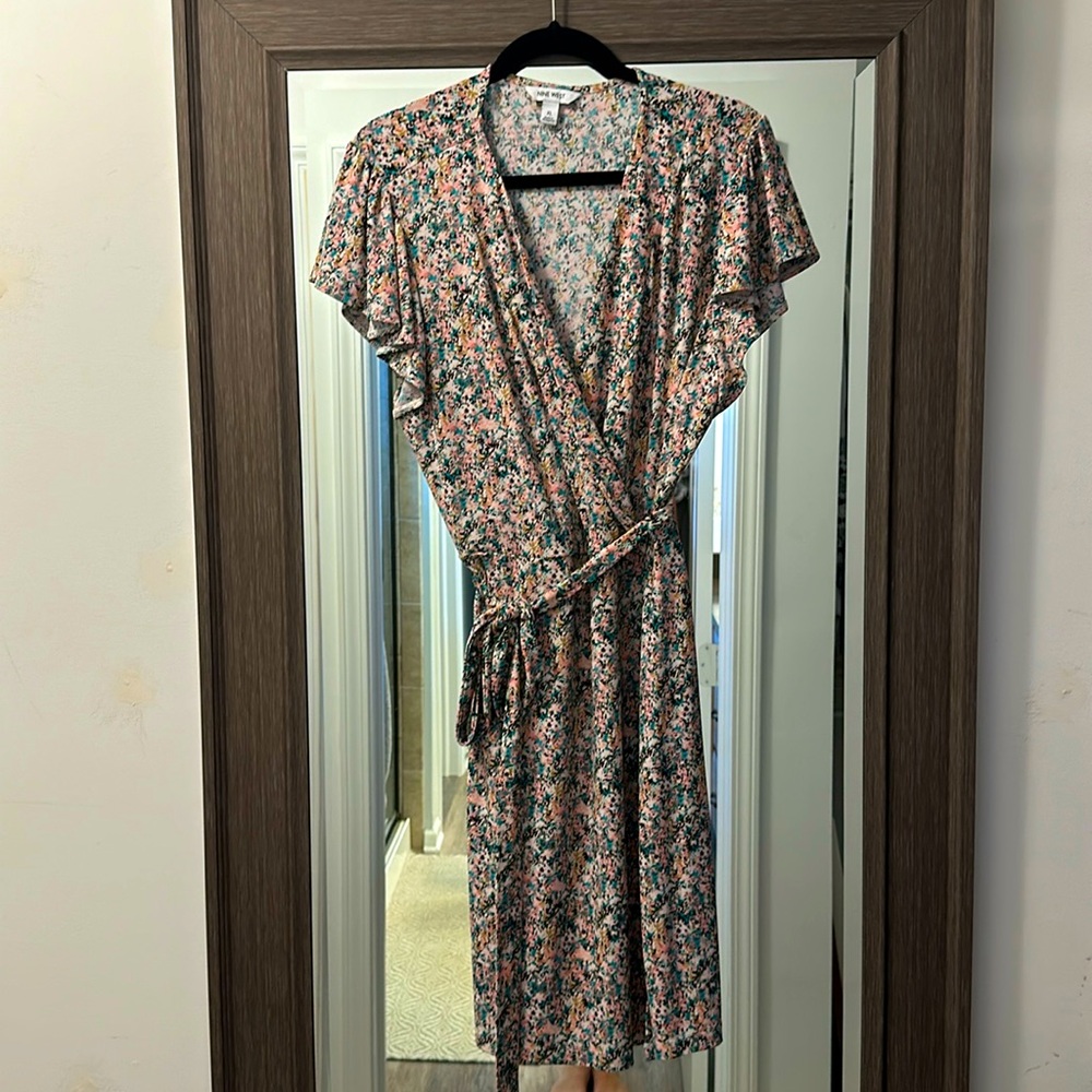 Nine West Wrap Front Dress